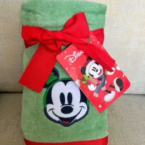 2 PACK TOALLAS DE MANO MICKEY DISNEY – EDICIÓN NAVIDEÑA