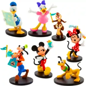 SET DE FIGURAS DISNEY STORE PLAY IN THE PARK ORIGINAL 7 PERSONAJES