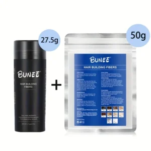 COMBO FIBRAS CAPILARES BUNEE 27.5G + 50G | ALOPECIA | EFECTO NATURAL
