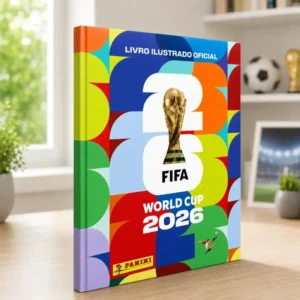 ÁLBUM PANINI MUNDIAL FIFA 2026 TAPA DURA ORIGINAL HARDCOVER