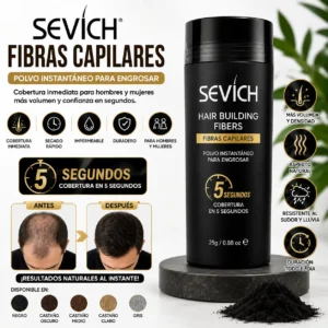 FIBRA CAPILAR SEVICH 25 GRAMOS